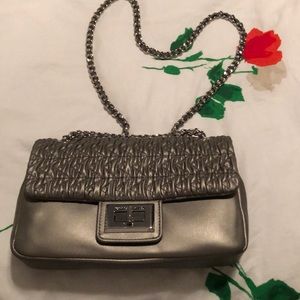 Karl lagerfeld Paris silver bag